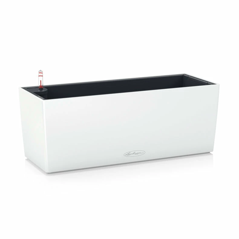 Lechuza Balconera Color 50 Planter - White 3 Lechuza Balconera Color 50 Planter - White