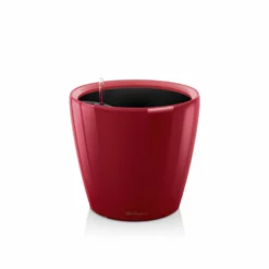 Lechuza Classico LS 21 (9" D) Planter - Red