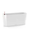 Lechuza Delta 20 Planter - White Desk Planters 2 Lechuza Delta 20 Planter - White Desk Planters