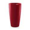 Lechuza Rondo 32 (13"D) Planter - Scarlet Red Floor Planters