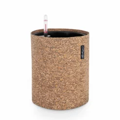 Lechuza Trendcover 32 Planter - Dark Cork Floor Planters